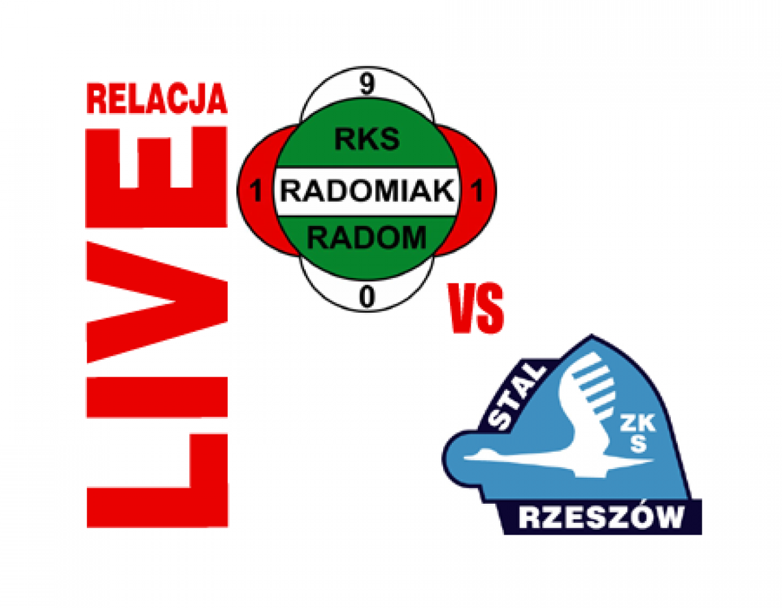 Radomiak Radom 1:1 Stal Rzeszów (zapis relacji)