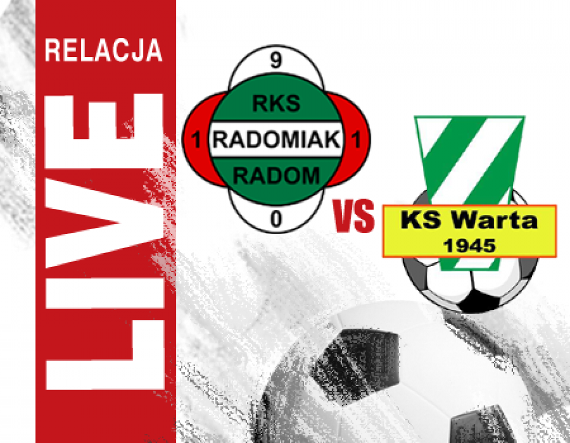 Radomiak Radom 1:1 Warta Sieradz (zapis relacji) Radomiak Radom 1:1 Warta Sieradz (zapis relacji)