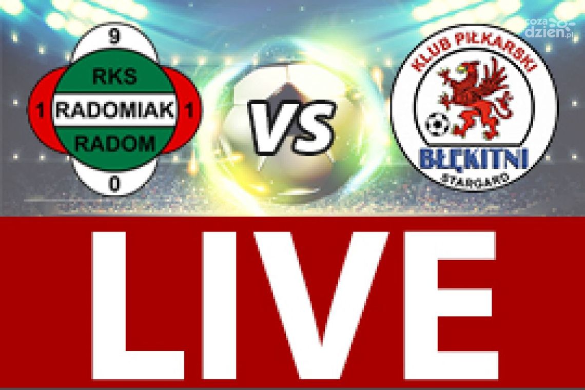 Radomiak Radom - Błękitni Stargard 2:1 (zapis relacji) Radomiak Radom - Błękitni Stargard 2:1 (zapis relacji)