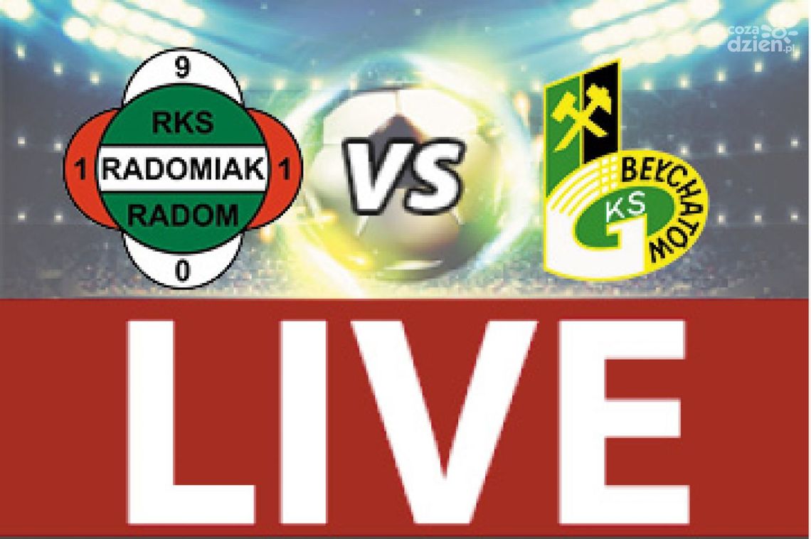 Radomiak Radom - GKS Bełchatów 4:1 (zapis relacji LIVE)