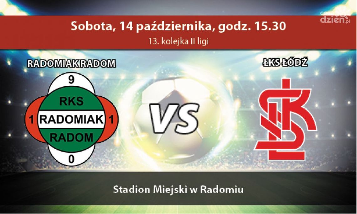 Radomiak Radom - ŁKS Łódź (zapis relacji)