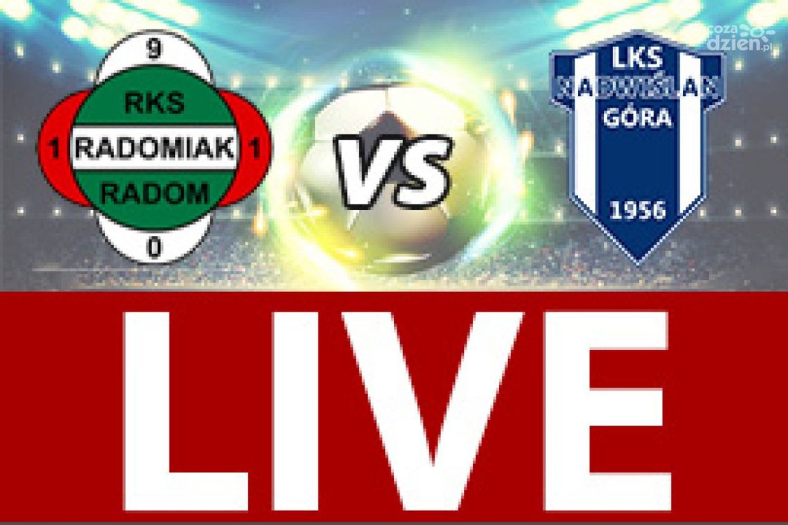 Radomiak Radom - Nadwiślan Góra 0:1 (zapis relacji)