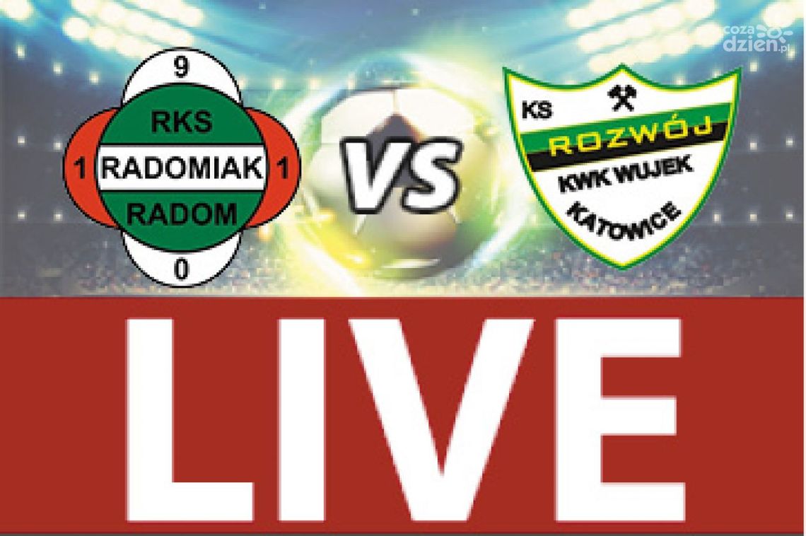 Radomiak Radom - Rozwój Katowice 0:1(zapis relacji)