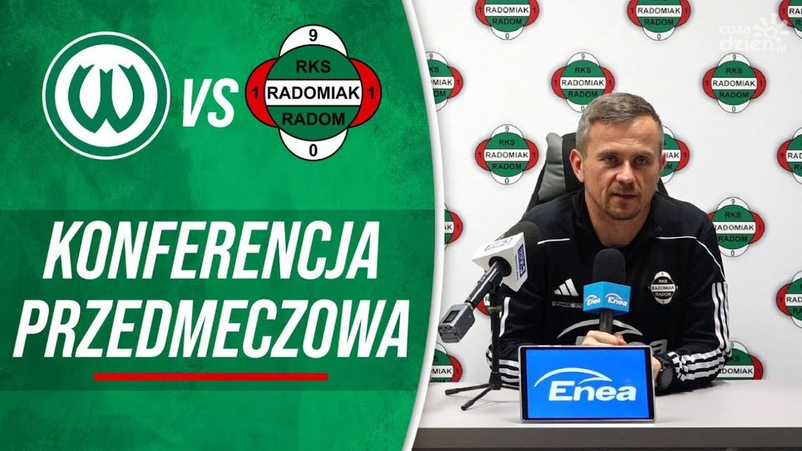 Radomiak TV: Konferencja przed meczem z Wartą Poznań