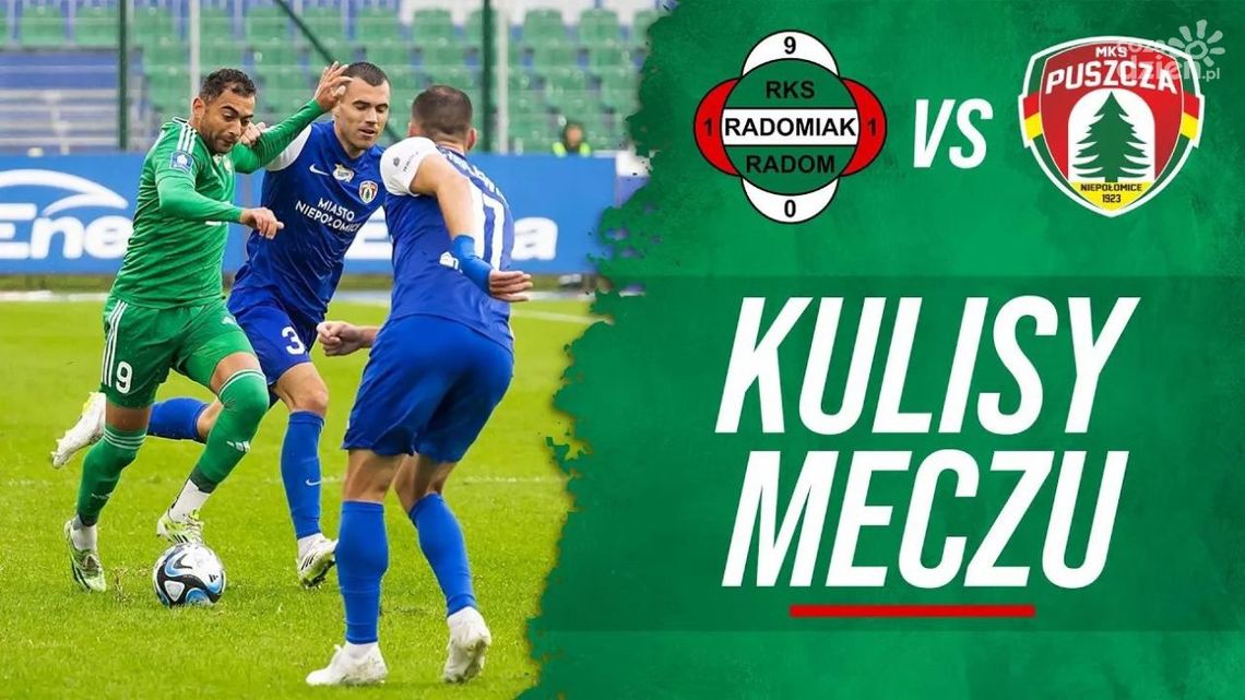 Radomiak TV: Kulisy meczu z Puszczą Niepołomice