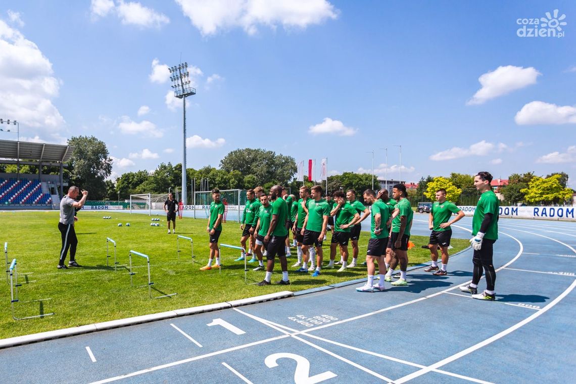 Radomiak TV - Pierwszy trening Zielonych przed nowym sezonem