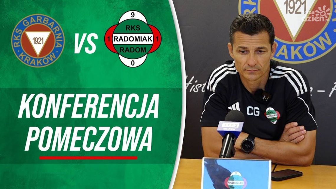 Radomiak TV: Trener Constantin Galca po kompromitacji w Krakowie Radomiak TV: Trener Constantin Galca po kompromitacji w Krakowie