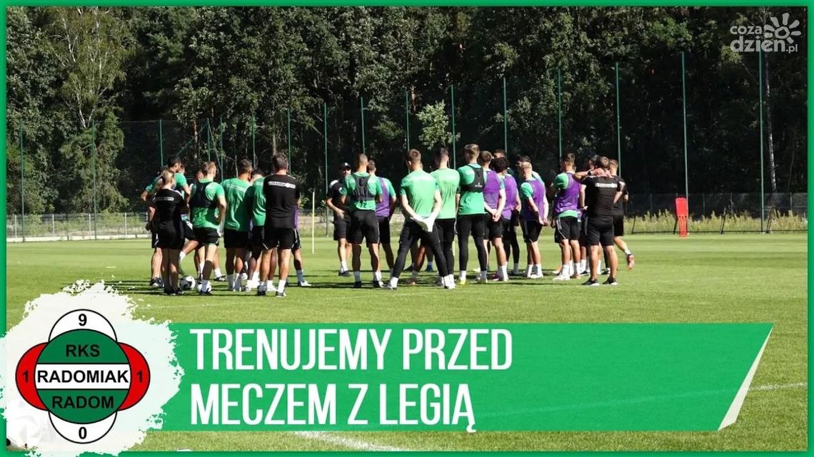 Radomiak TV: Trening przed meczem z Legią