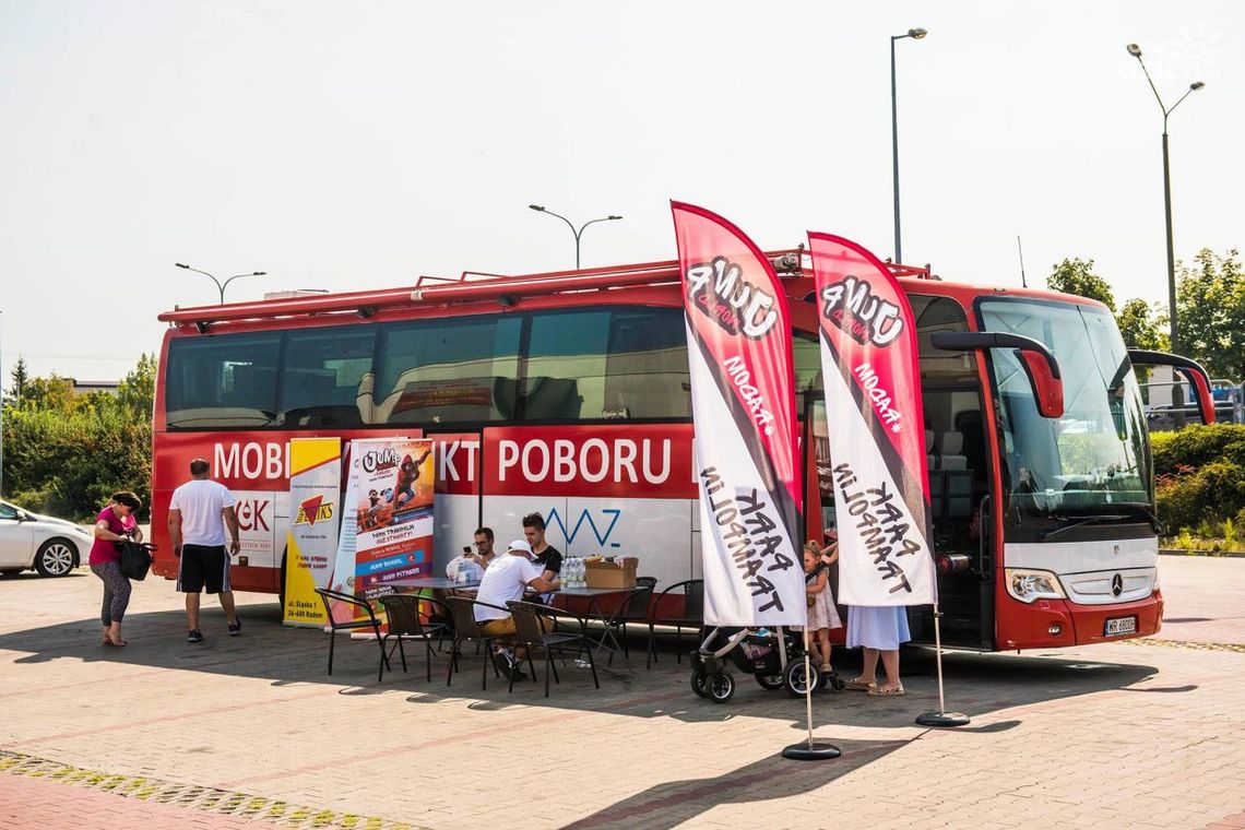 Radomianie chętnie oddawali krew