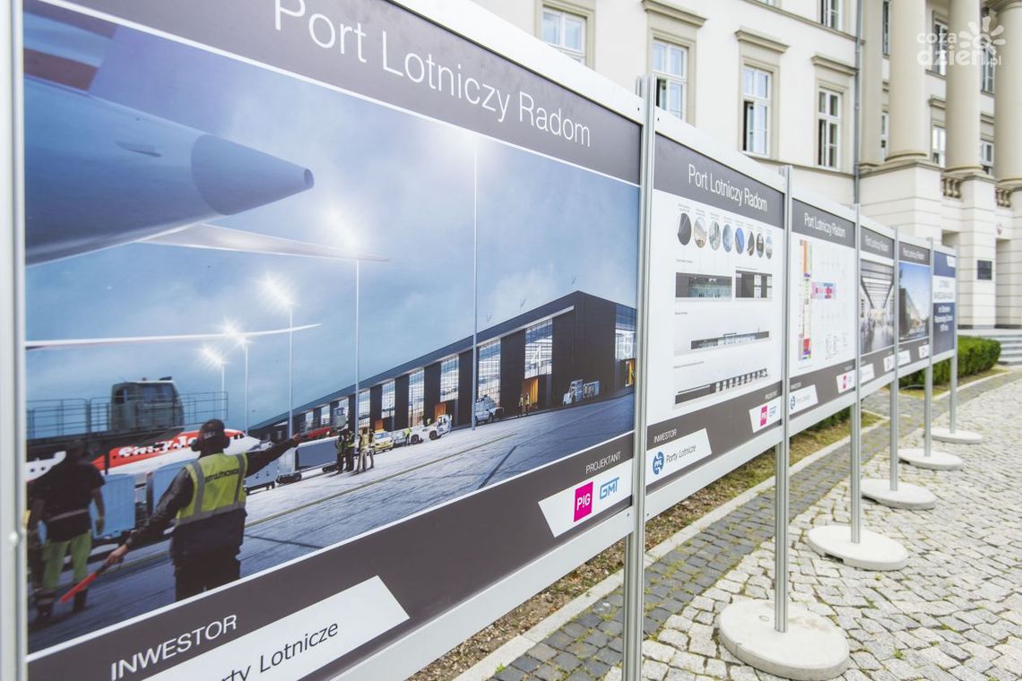 Radomianie mogą zobaczyć wizualizacje lotniska