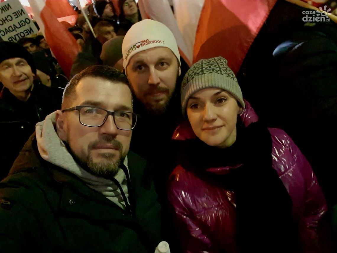 Radomianie na Proteście Wolnych Polaków Radomianie na Proteście Wolnych Polaków