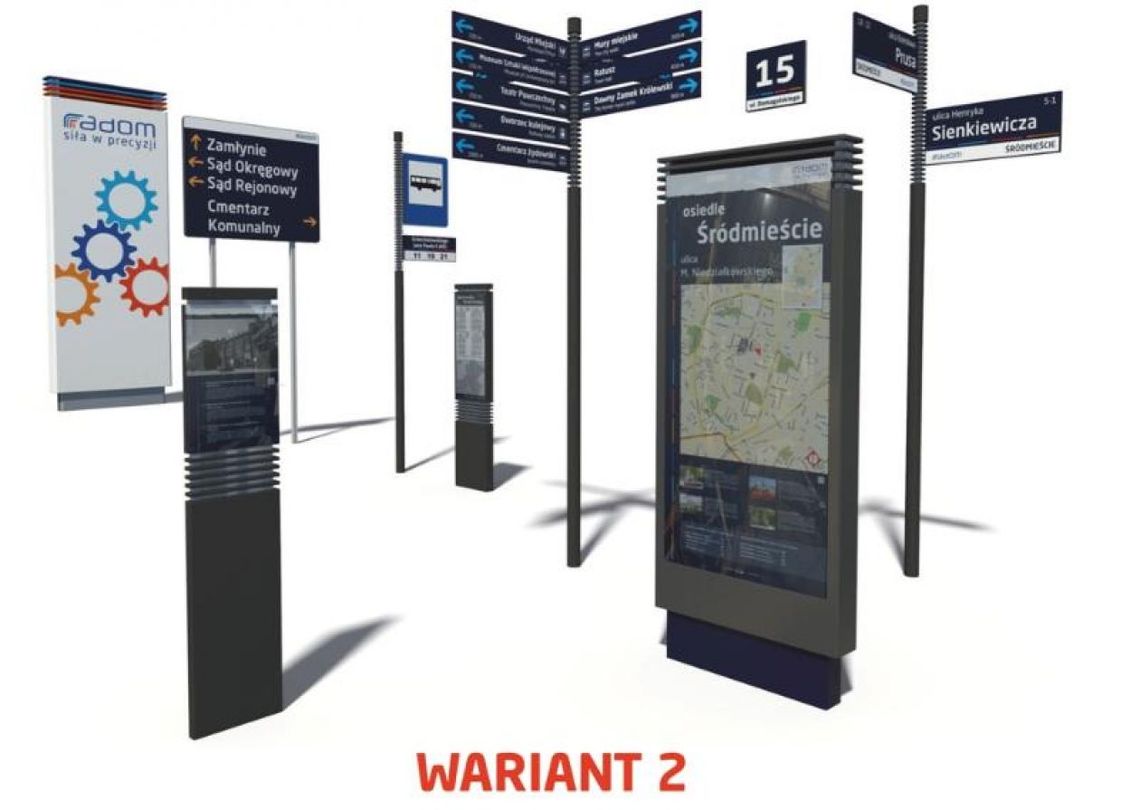 Radomianie wybrali kolorystykę nowych tabliczek SIM