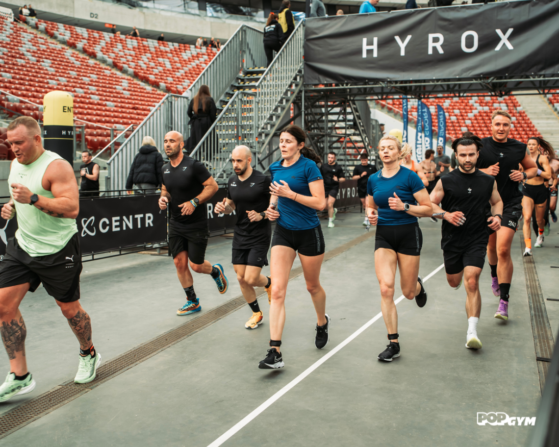 Radomianie wystartowali na Stadionie Narodowym! Aż 45 osób z POP GYM wzięło udział w fitnessowych zawodach HYROX!