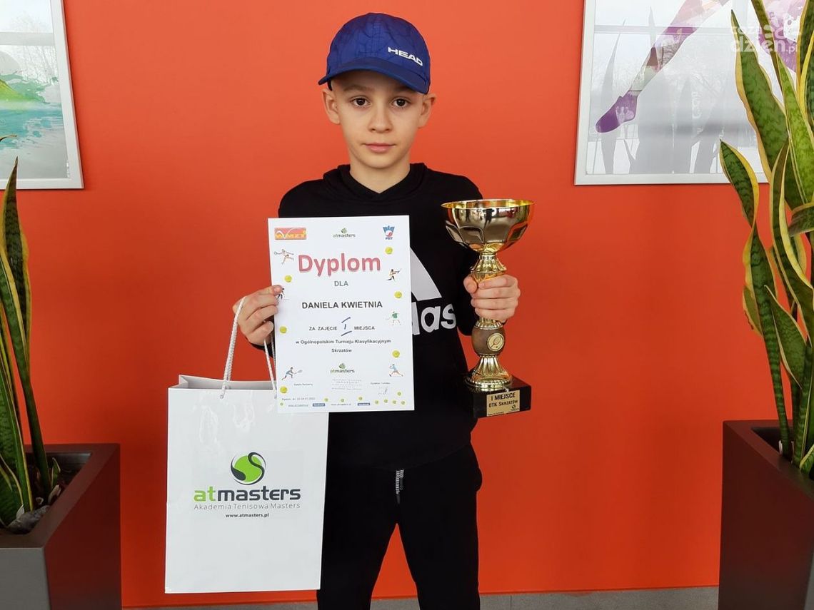 Radomianin Daniel Kwiecień wygrał cztery turnieje i w nagrodę wyjedzie do Rafy Nadala!