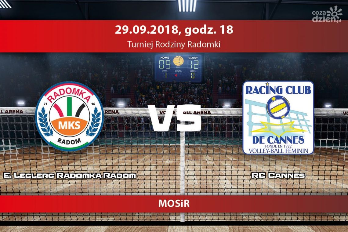 Radomka Radom - RC Cannes (oglądaj na żywo) Radomka Radom - RC Cannes (oglądaj na żywo)