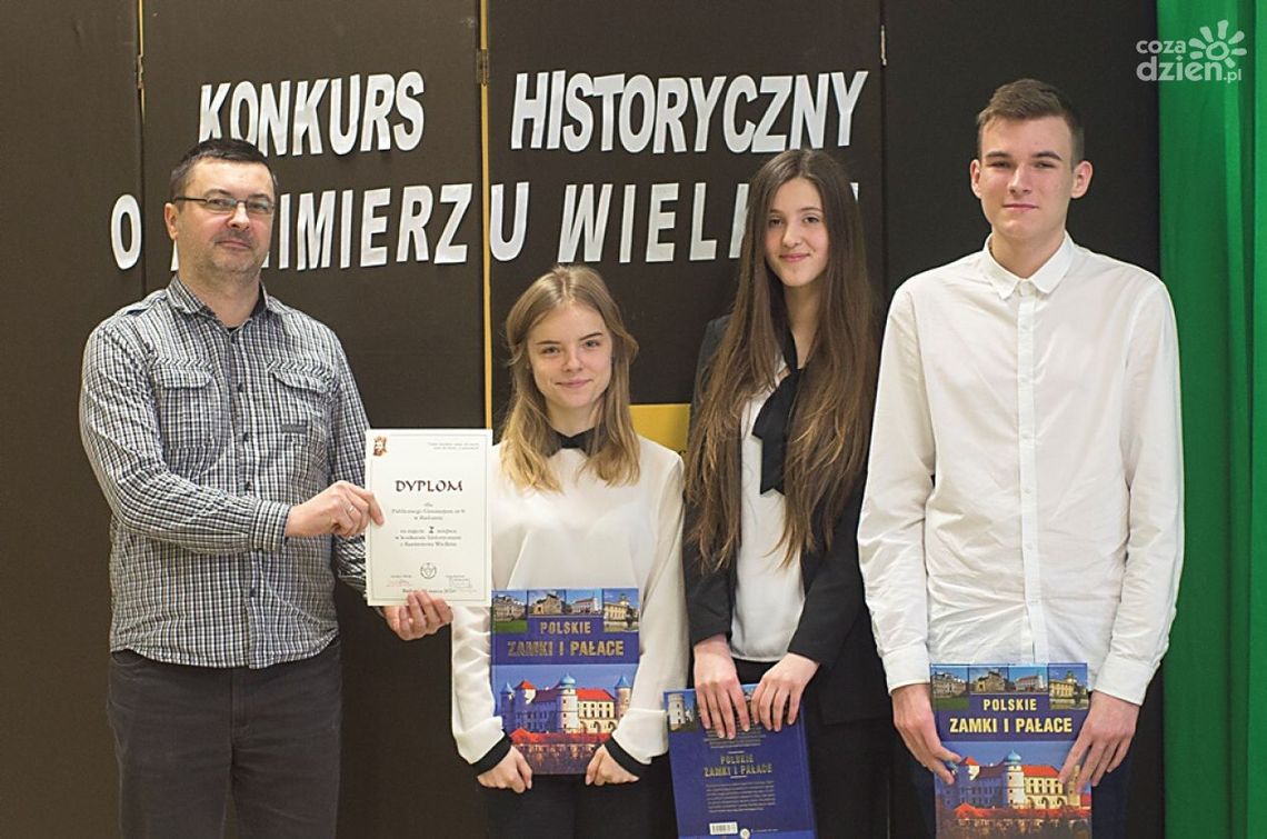 Radomscy gimnazjaliści zwyciężyli w konkursie