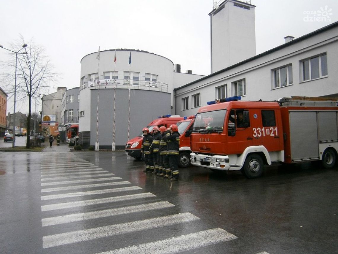 Radomscy strażacy protestują!