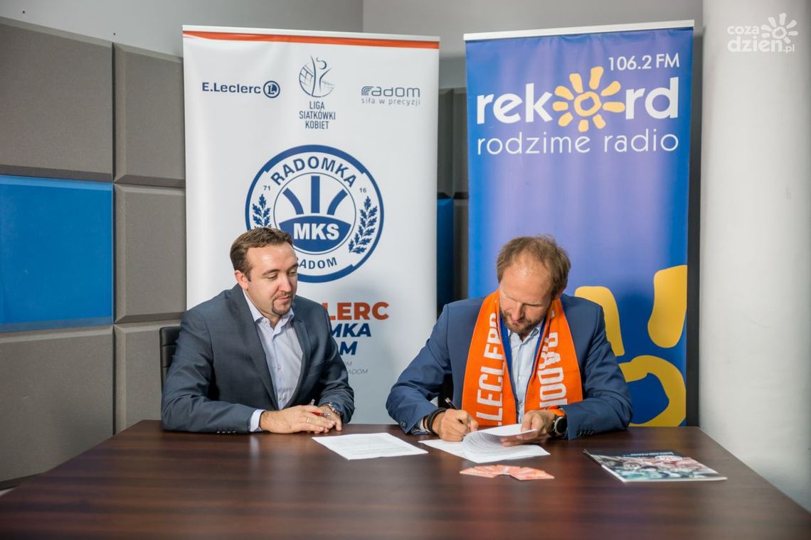 Radomska Grupa Mediowa partnerem E. Leclerc Radomki Radom