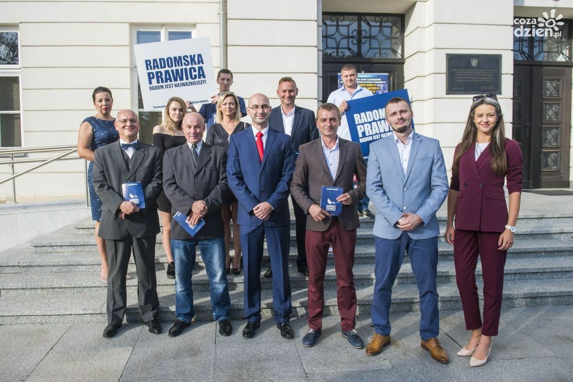 Radomska Prawica przedstawiła listy i kandydata na prezydenta