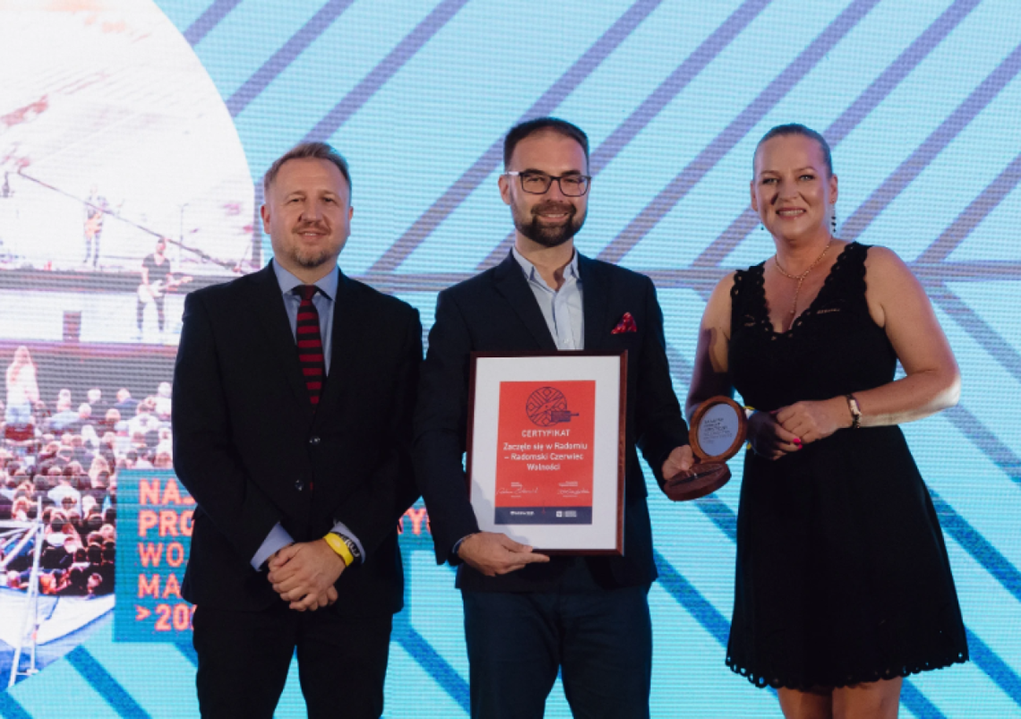 Radomski Czerwiec Wolności z certyfikatem Radomski Czerwiec Wolności z certyfikatem