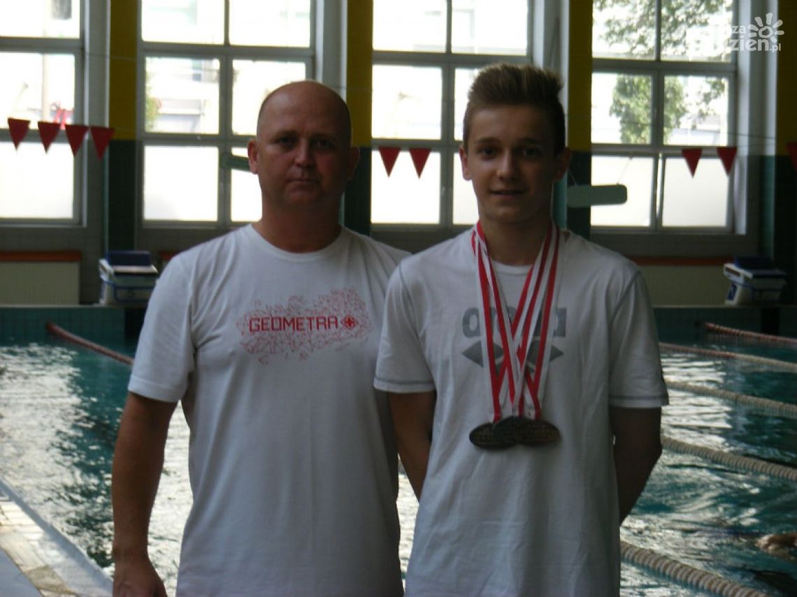Radomski pływak multimedalistą Mistrzostw Polski
