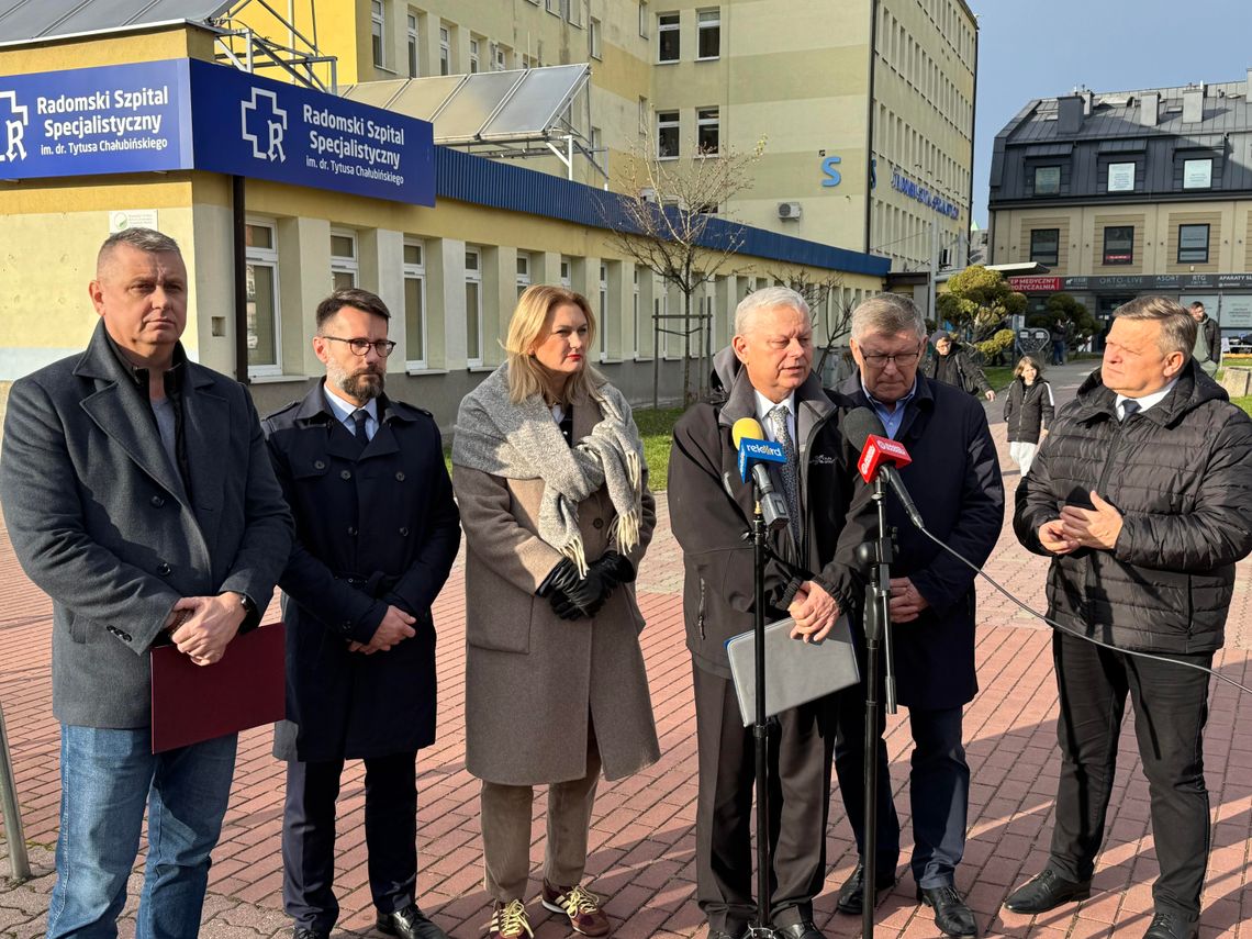 Radomski szpital chce pożyczyć 150 milionów złotych. Politycy PiS krytykują władze miasta