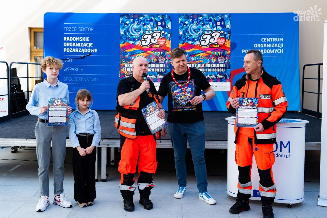 Radomski sztab WOŚP podsumował 33. finał. Padł rekord!