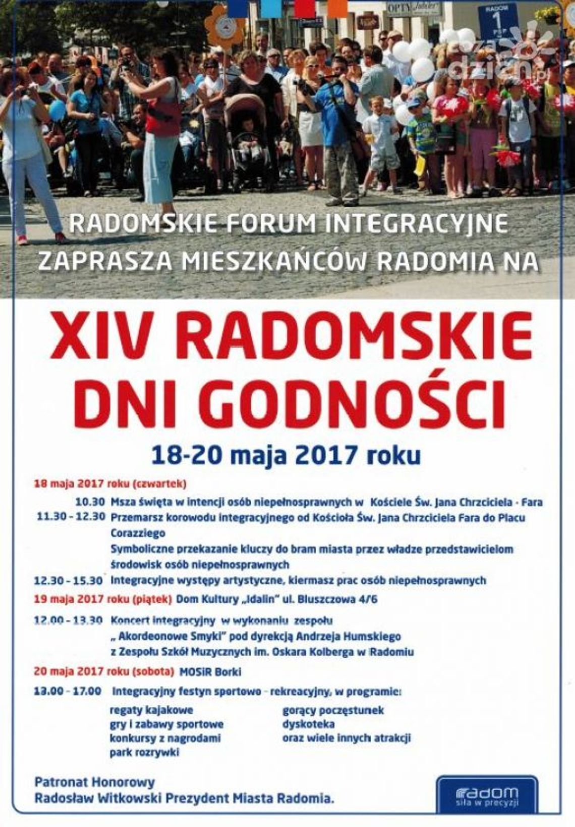 Radomskie Dni Godności Radomskie Dni Godności