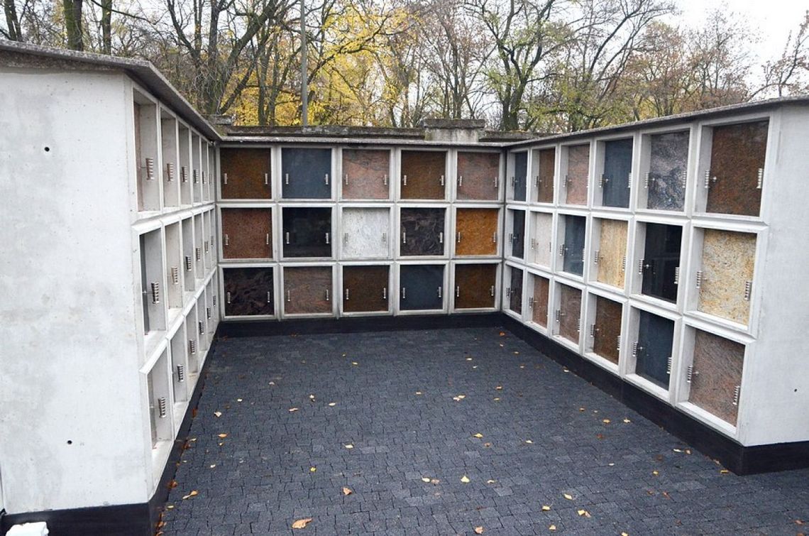 Radomskie kolumbarium gotowe