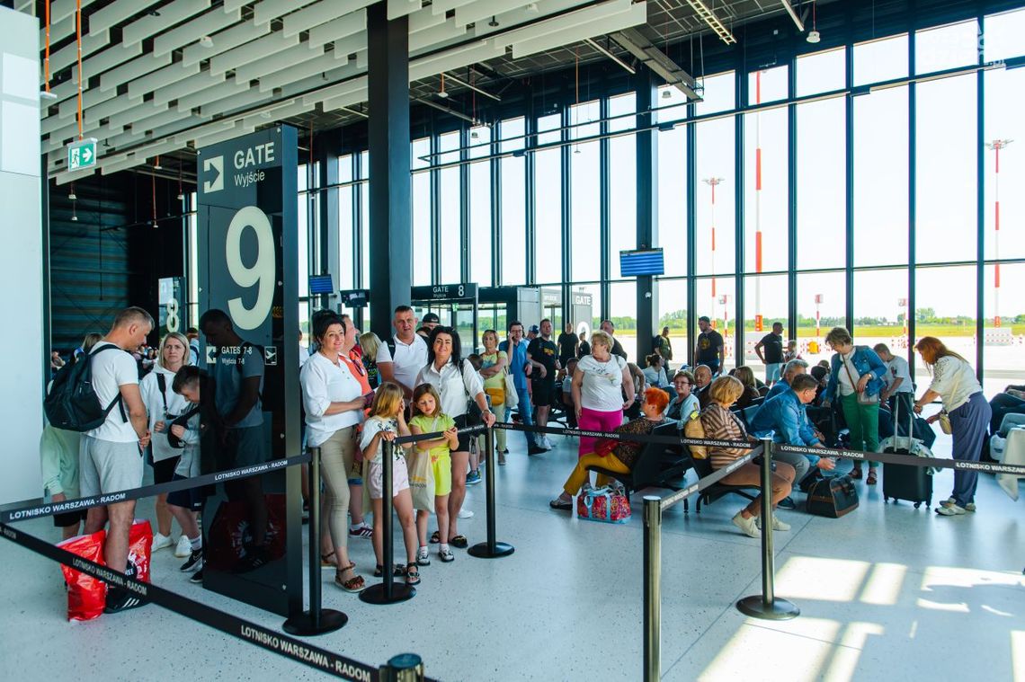 Radomskie lotnisko obsłużyło już 15 tys. pasażerów