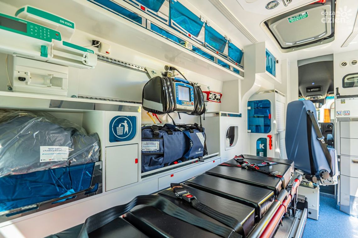 Radomskie pogotowie wsparło inne jednostki 