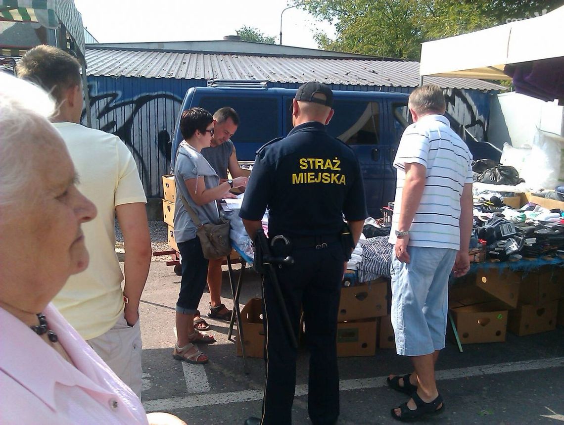 Radomskie targowiska - sypnęły się mandaty