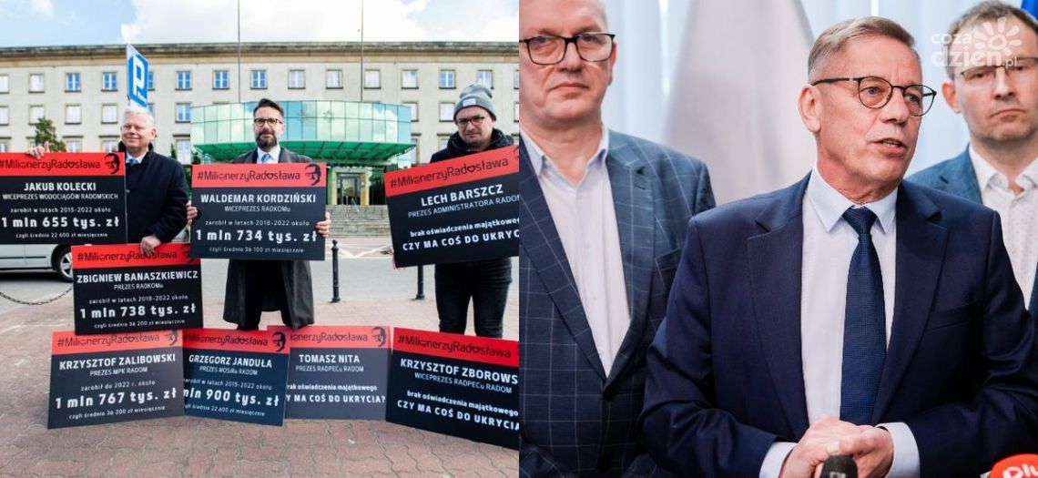 "Radomskie tłusty koty". Posłowie PiS krytykują prezesów spółek miejskich