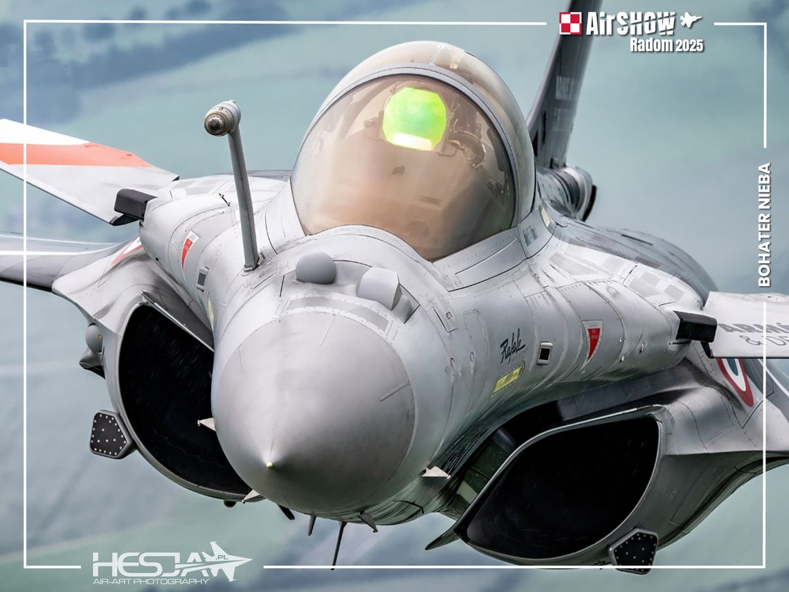 Rafale zaprezentuje się na Air Show w Radomiu