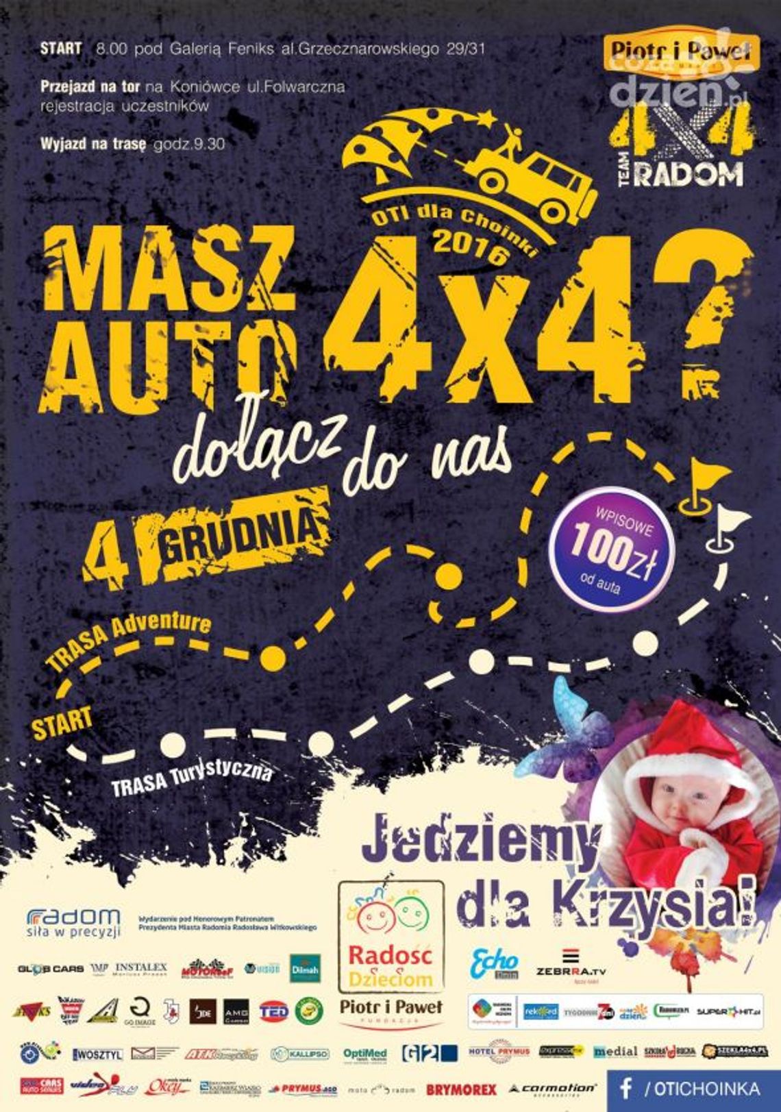 Rajd "Jedziemy dla Krzysia"