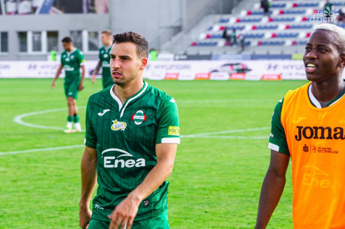 Raków Częstochowa z respektem do Radomiaka Radom. Zieloni bez Machado