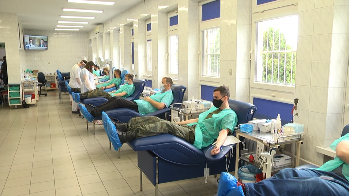 RCKiK apeluje. Żołnierze odpowiadają zbiórką krwi 