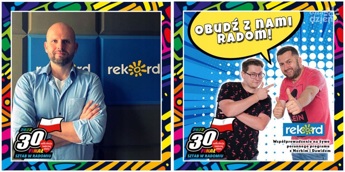 Rekord Grupa Mediowa gra razem z WOŚP Rekord Grupa Mediowa gra razem z WOŚP