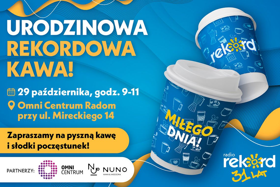 Urodzinowa "Rekordowa Kawa"