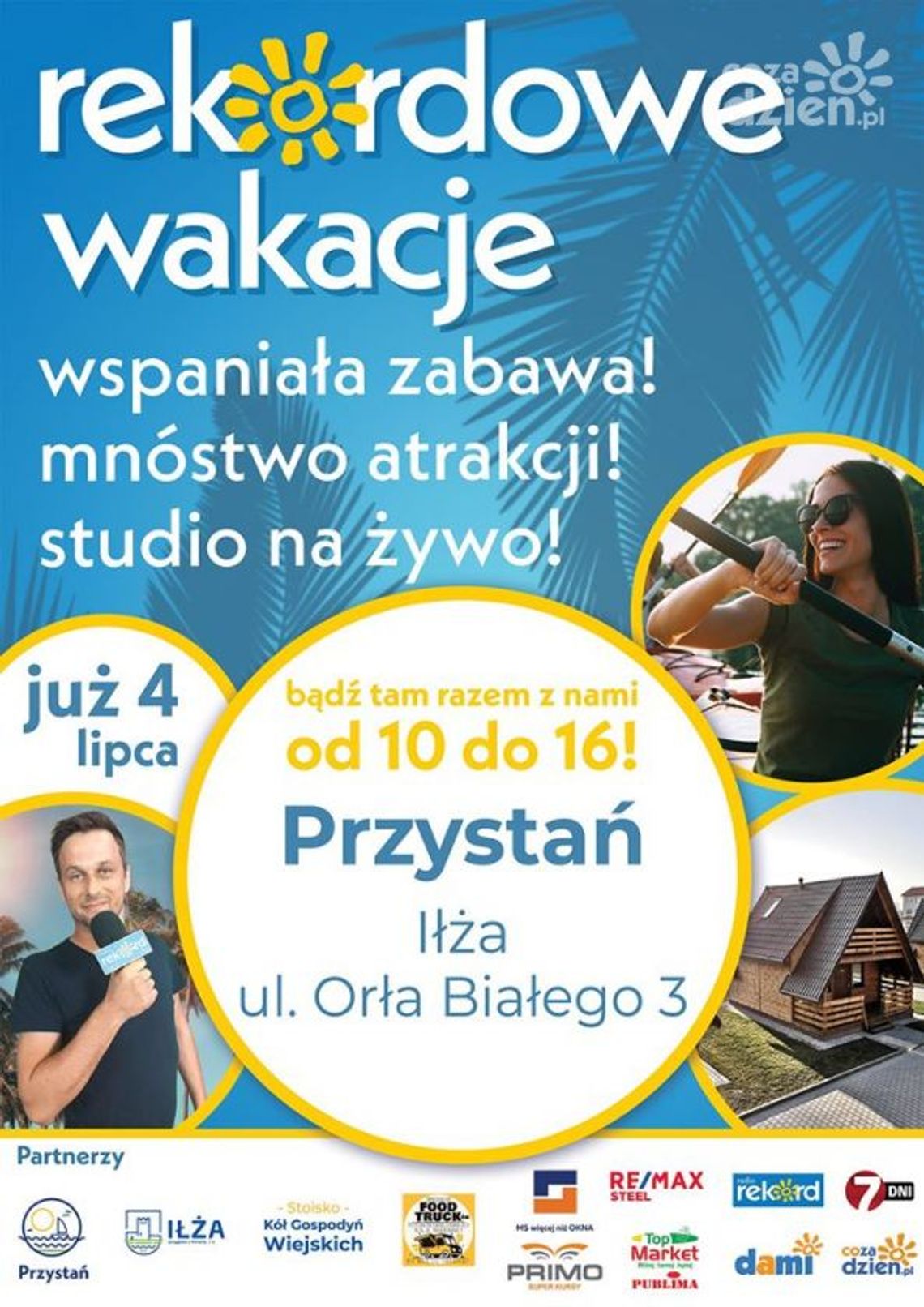 Rekordowe Wakacje 2020. Odkryjmy na nowo Przystań Iłża! Rekordowe Wakacje 2020. Odkryjmy na nowo Przystań Iłża!