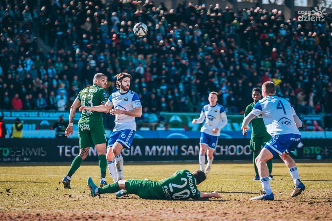 Remis Radomiaka Radom ze Stalą Mielec. Gola zdobył Karol Angielski