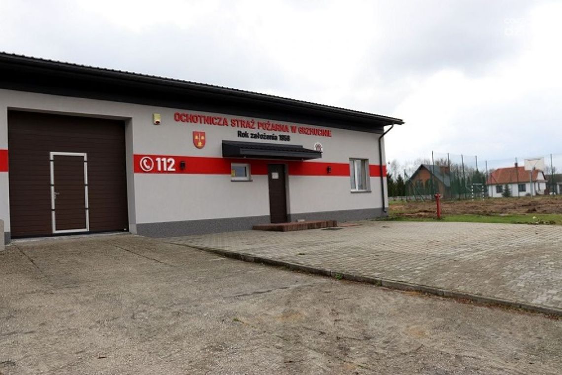 Remiza w Grzmucinie już po remoncie