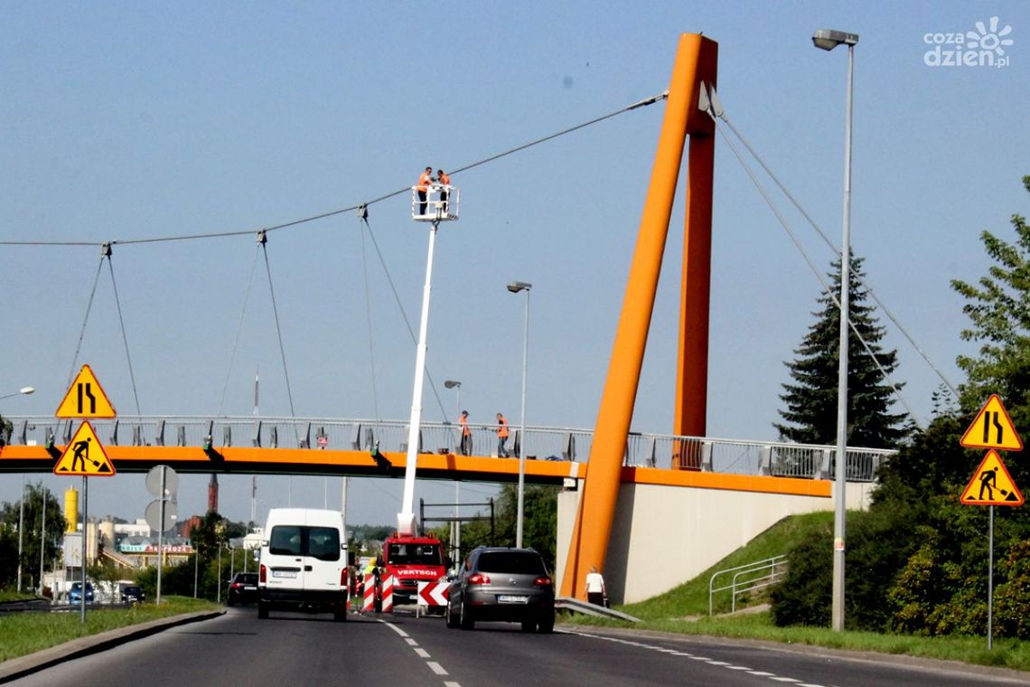 Remont kładki na Szarych Szeregów. Mogą wystąpić utrudnienia w ruchu