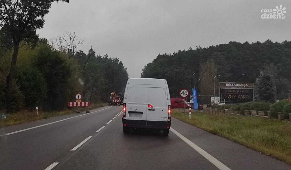 Remont w Kosowie na drodze wojewódzkiej 735. Są utrudnienia!