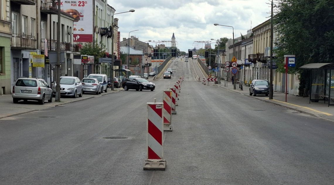 Remontowany odcinek ulicy Słowackiego jest już przejezdny Remontowany odcinek ulicy Słowackiego jest już przejezdny
