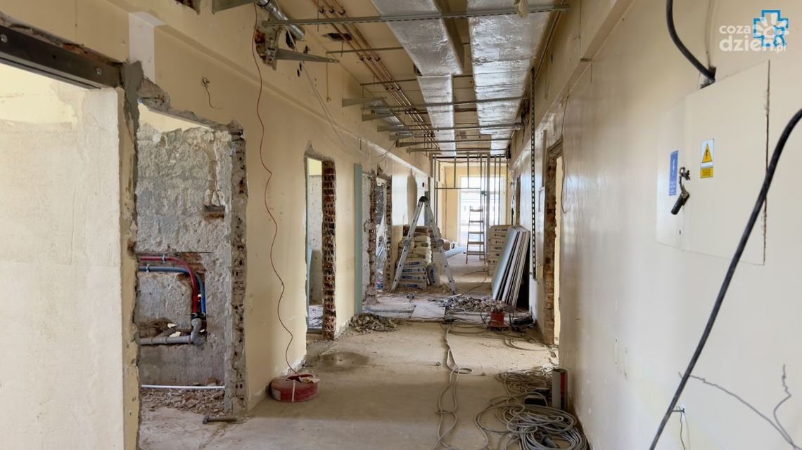 Remonty oddziałów w Radomskim Szpitalu Specjalistycznym