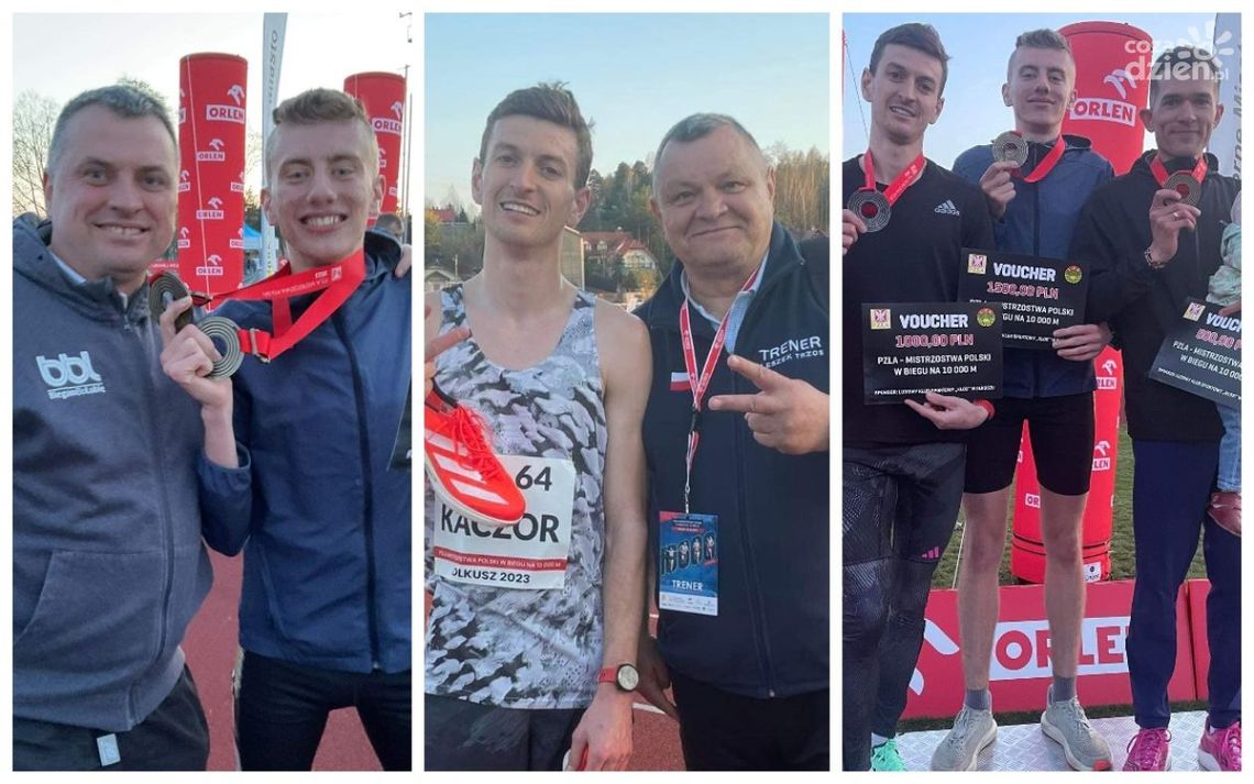 Rewelacyjne wyniki radomskich lekkoatletów! Gos mistrzem, Kaczor wicemistrzem Polski!