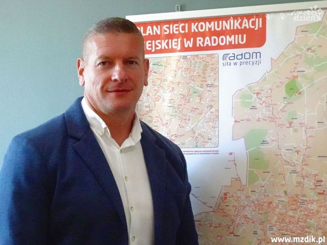 Robert Faryna nowym zastępcą dyrektora w Miejskim Zarządzie Dróg i Komunikacji w Radomiu