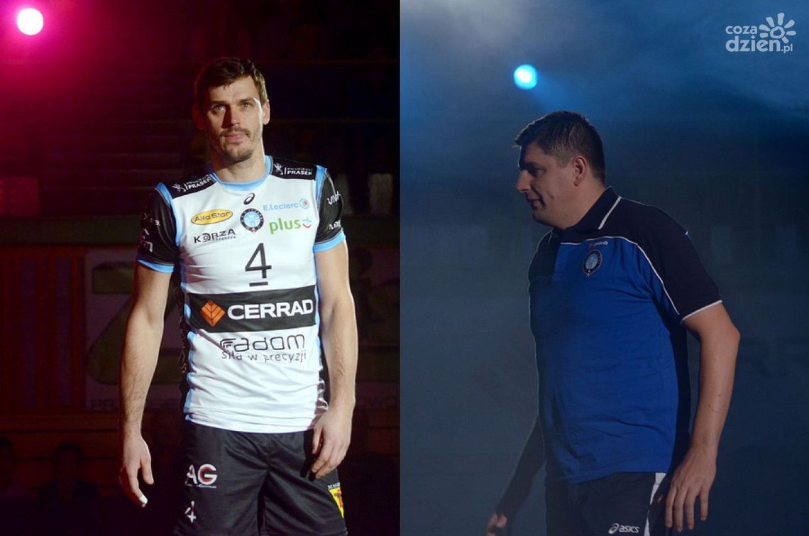 Robert Prygiel i Daniel Pliński po meczu z Politechniką Robert Prygiel i Daniel Pliński po meczu z Politechniką