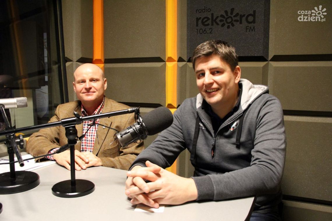 Robert Prygiel i Zbigniew Kwiatkowski - rozmowa w studiu lokalnym Radia Rekord